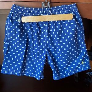 Men’s Polo swim trunks Size M - only worn once!!